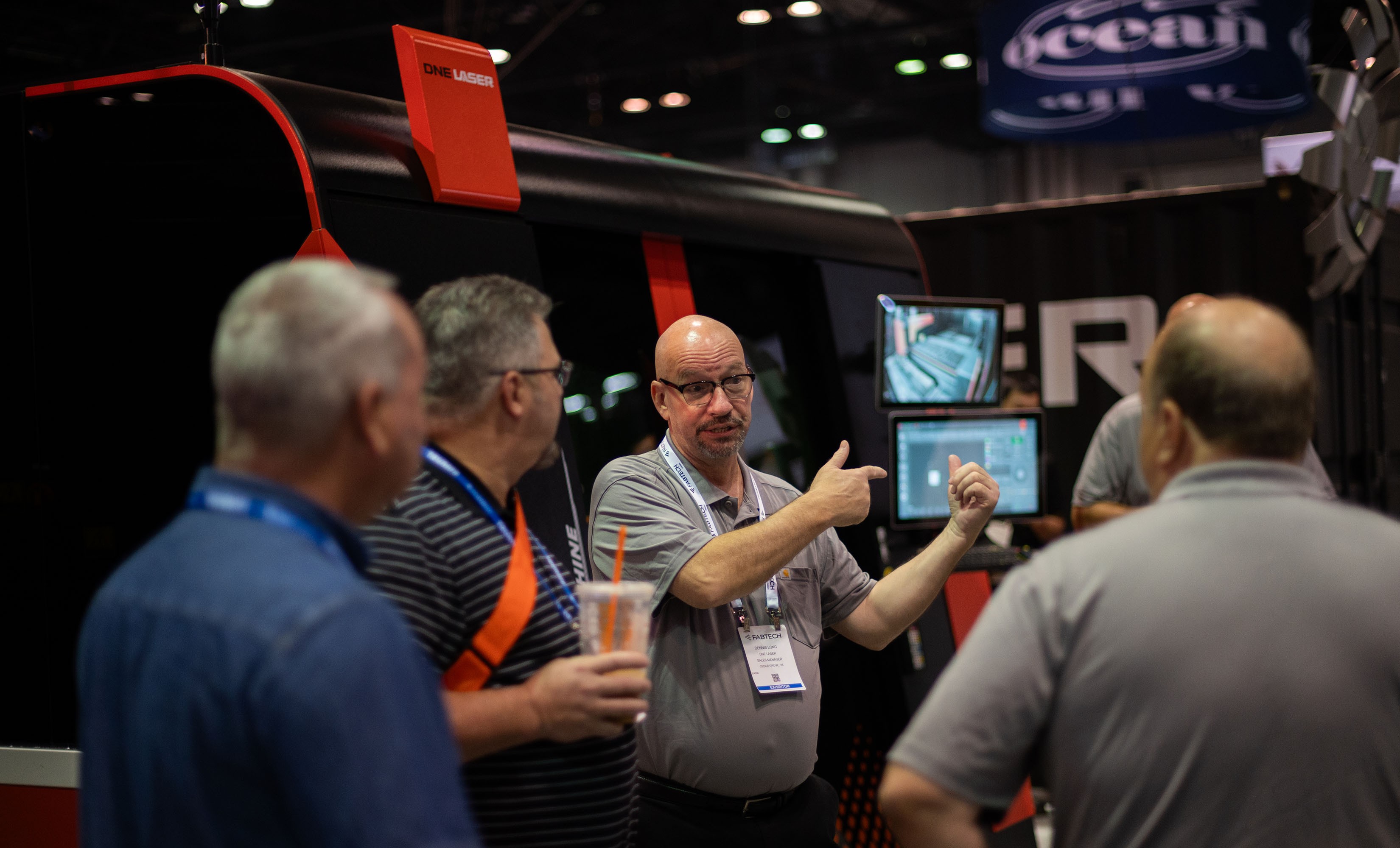 美國FABTECH 展會(huì)焦點(diǎn):DNE LASER燃爆全場